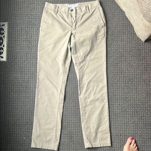 Men's Tan Pants, slim, 29Wx32L